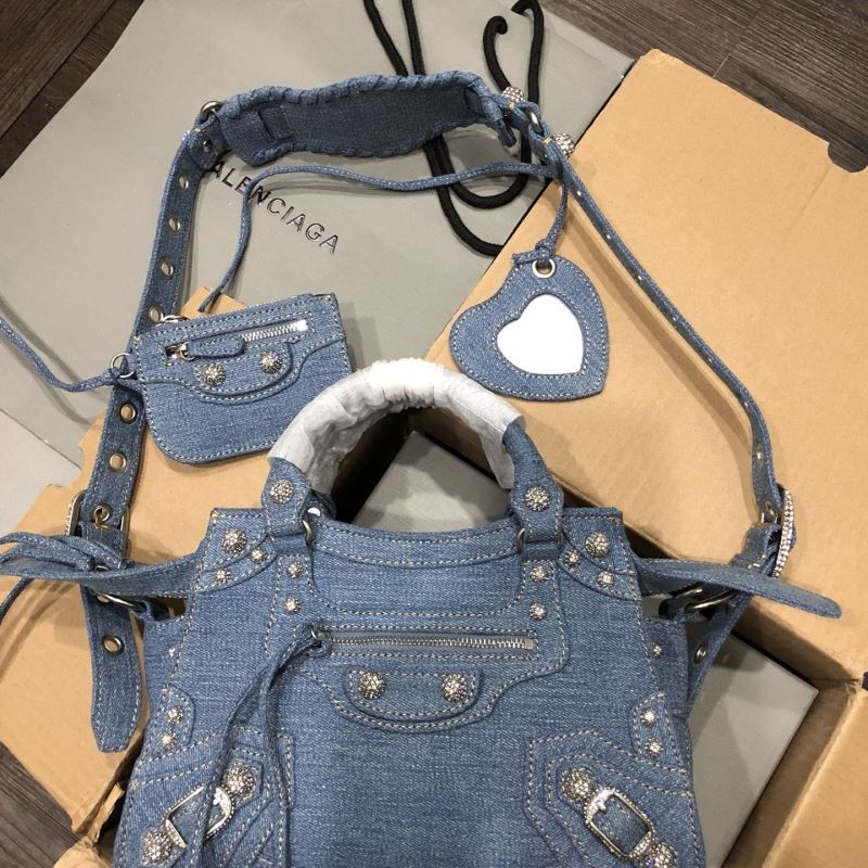 Ba*len*cia*ga top handle bags